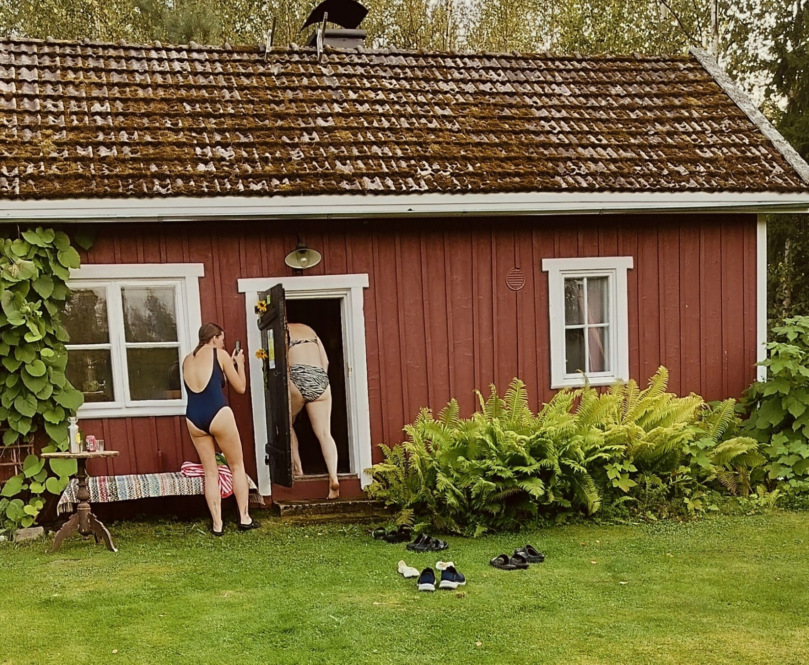 saunaan