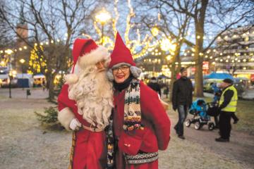Joulupukki ja joulumuori