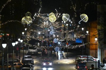 Jouluvalot Alisellakadulla