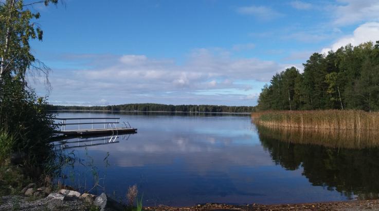 Haimion uimaranannan ja saunan laituri