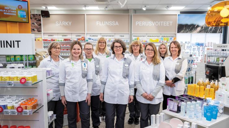Apteekin henkilökunta