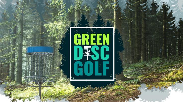 Green disc golf