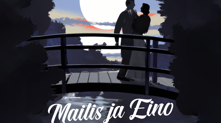 Mailis ja Eino näytelmän mainoskuva
