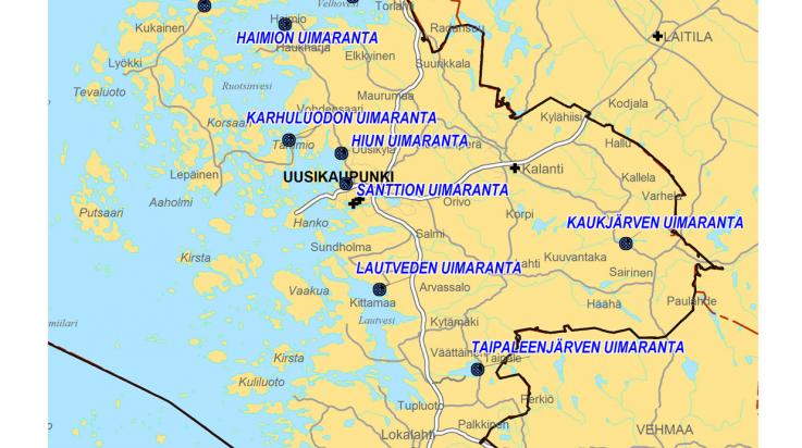 Uusimaa Kartta Uusimaa Kartta