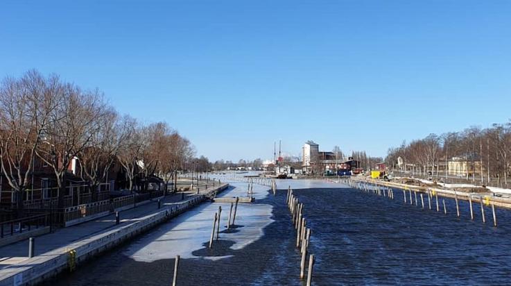 Kaupunginlahti maaliskuu