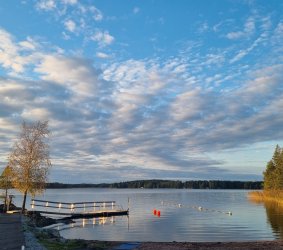 Haimion vapaasaunan laituri