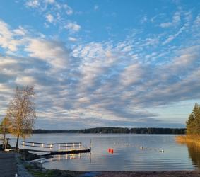 Haimion vapaasaunan laituri
