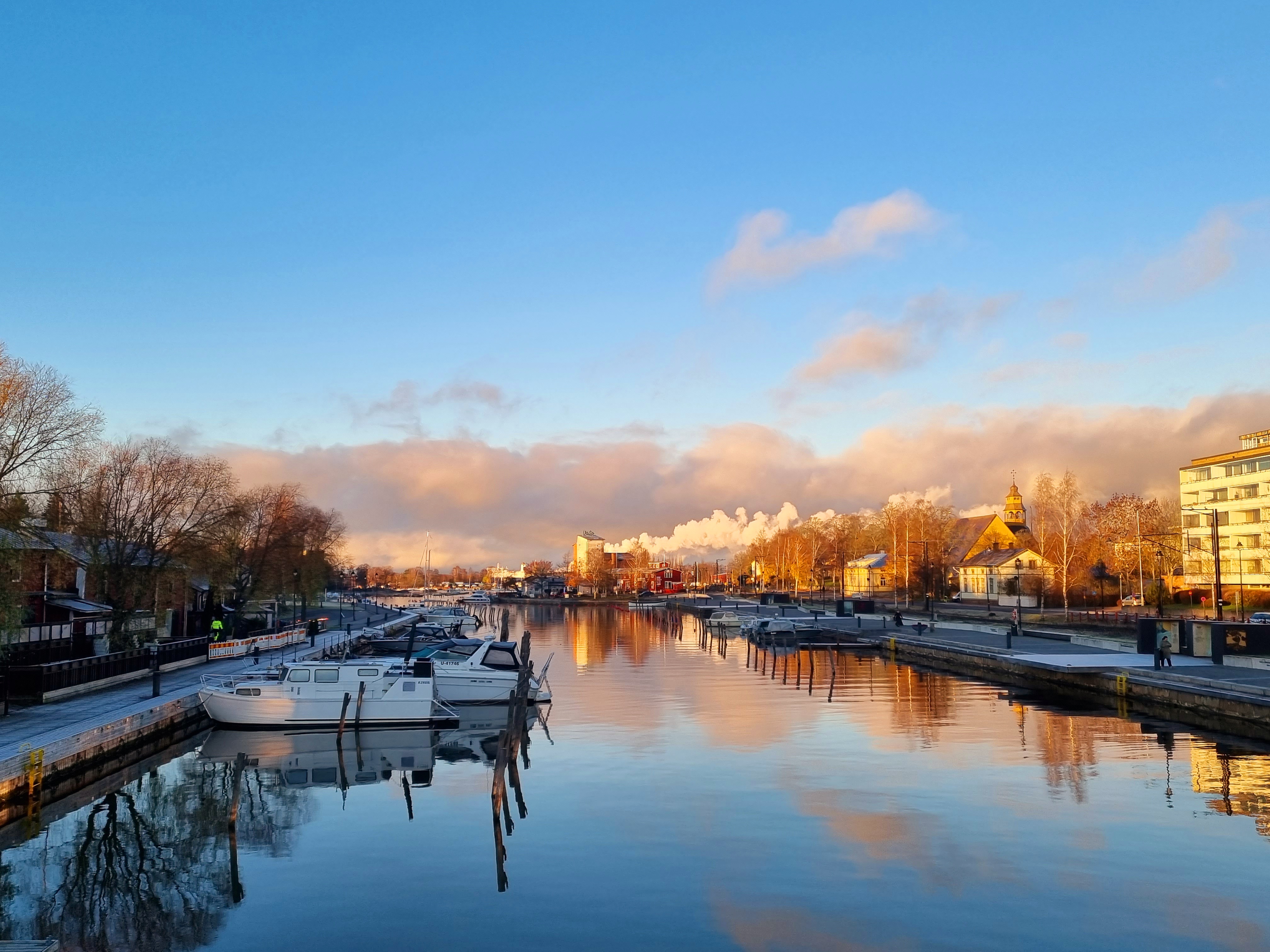 Lokakuun viimeinen Kaupunginlahdella