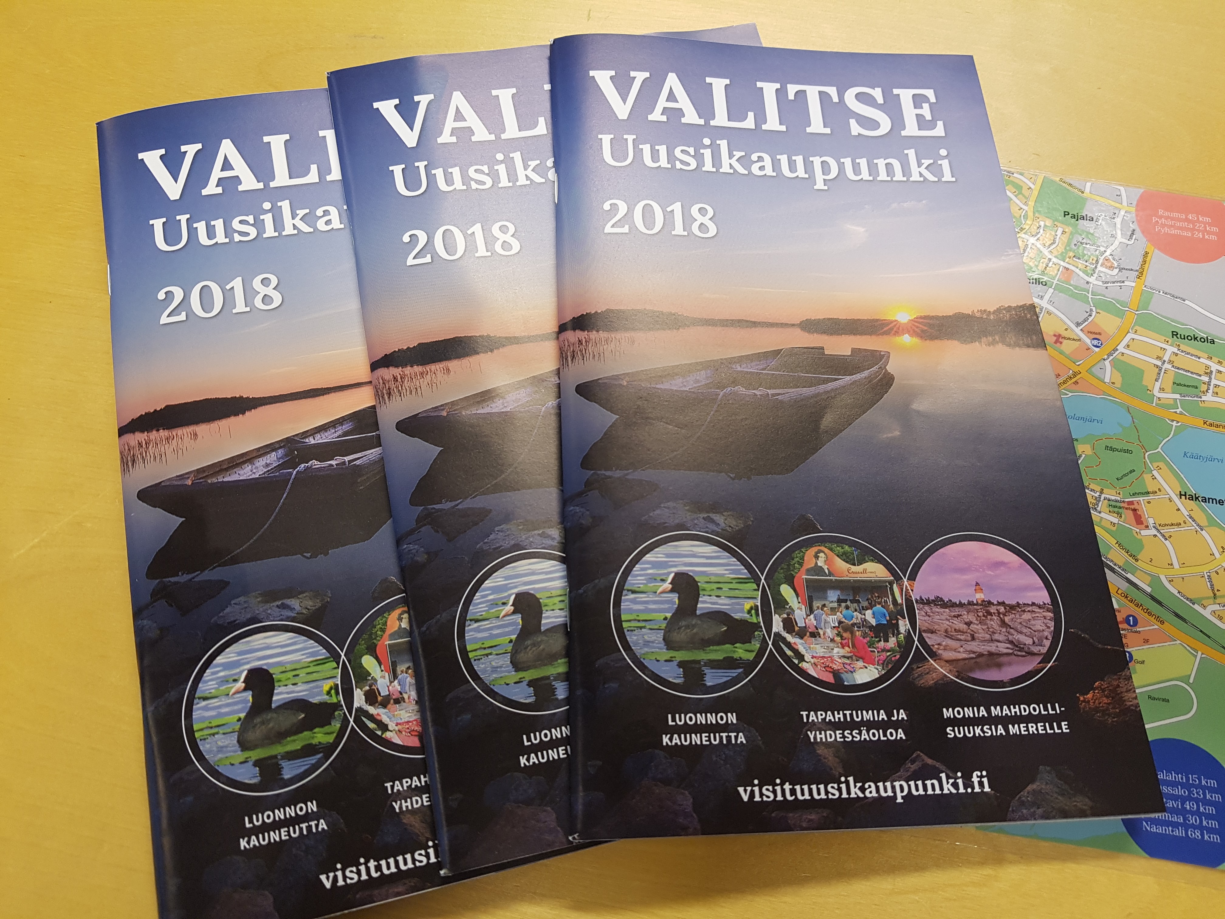 Valitse Uusikaupunki -esitteitä
