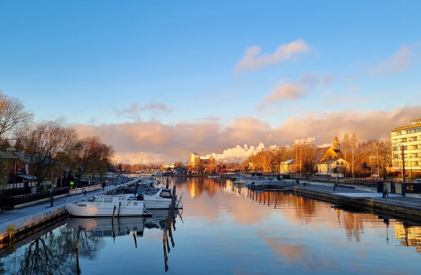 Marraskuinen kaupunginlahti