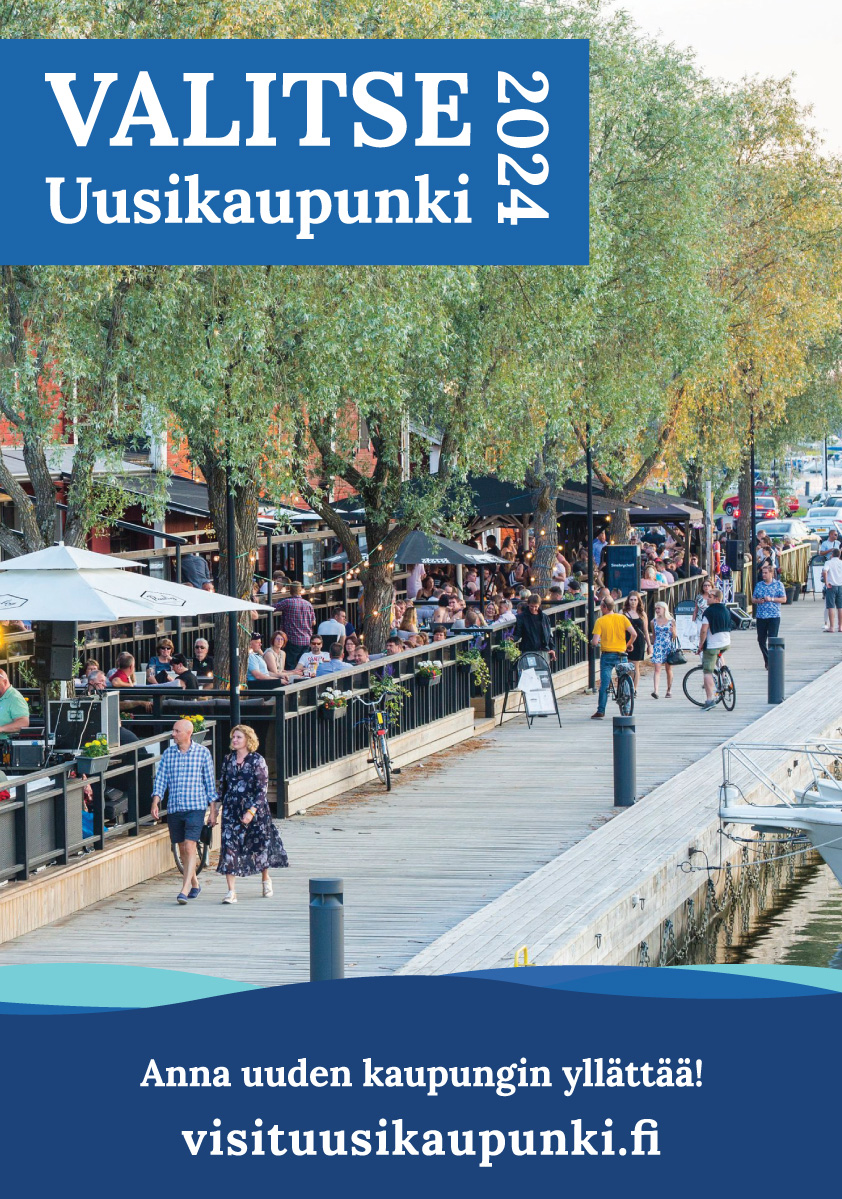 Valitse Uusikaupunki -esitteen kansi