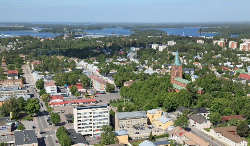Ilmakuva Uusikaupunki