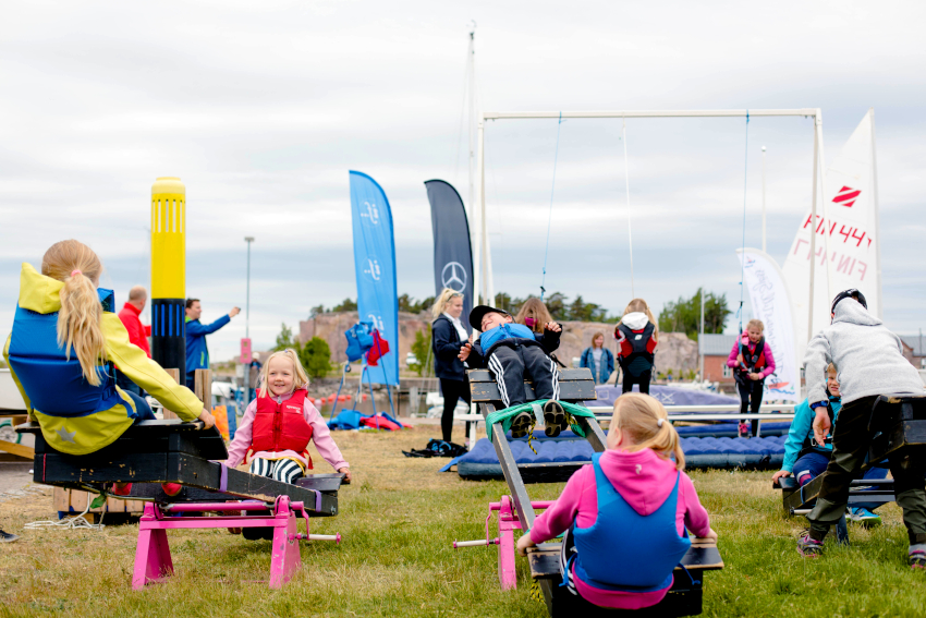 Veneilytapahtuma lapsille Uudessakaupungissa