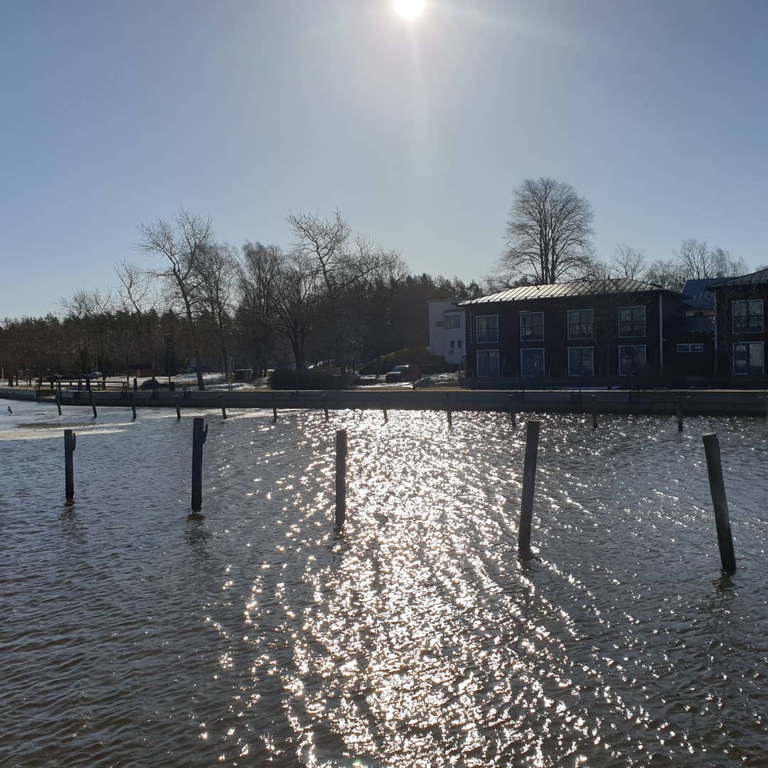 Maaliskuinen kaupunginlahti