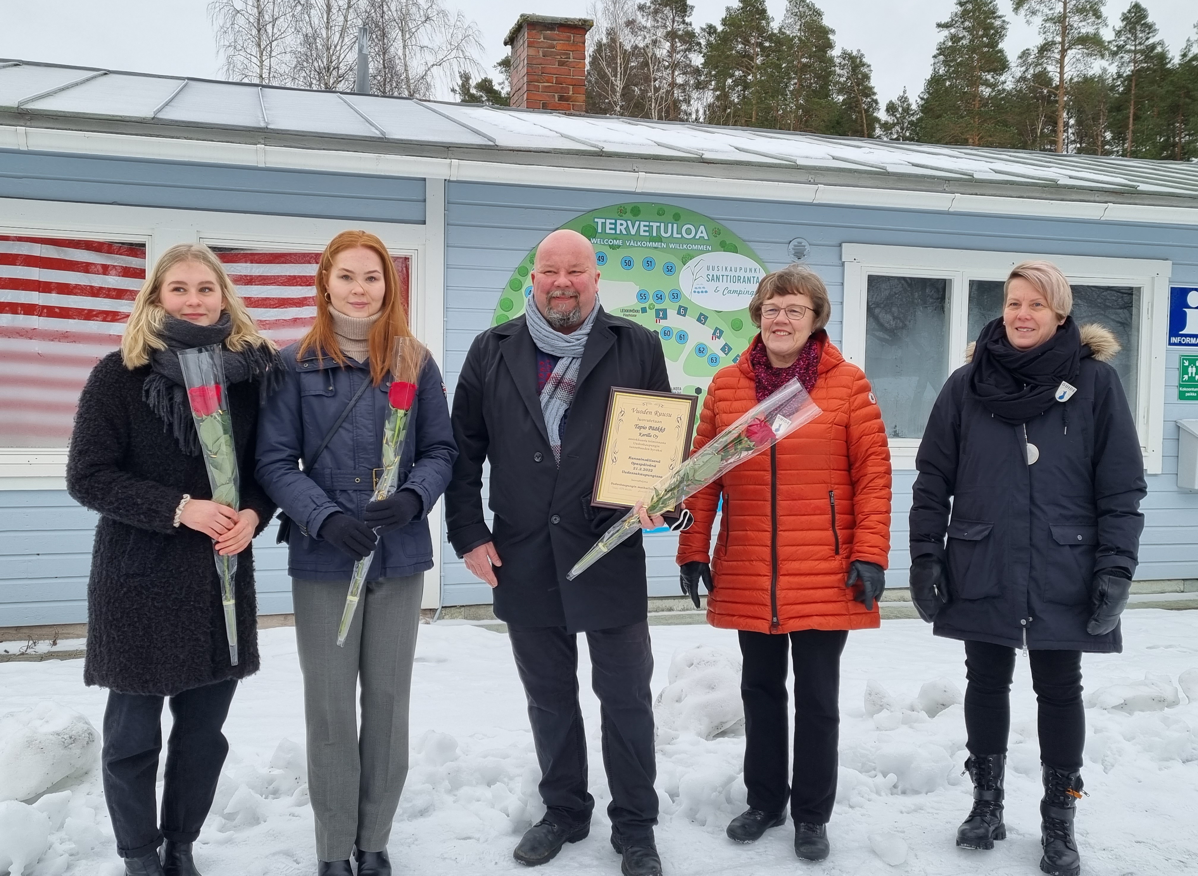 Ruusun jako automuseolla