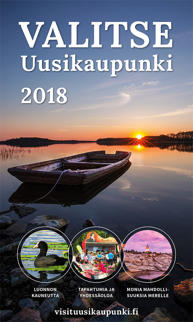 Valitse Uusikaupunki -esitteen kansi
